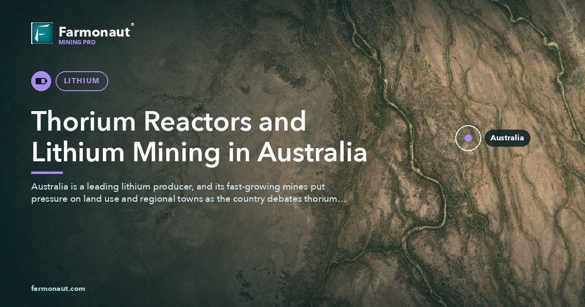 Thorium Reactors And Lithium Mining In Australia