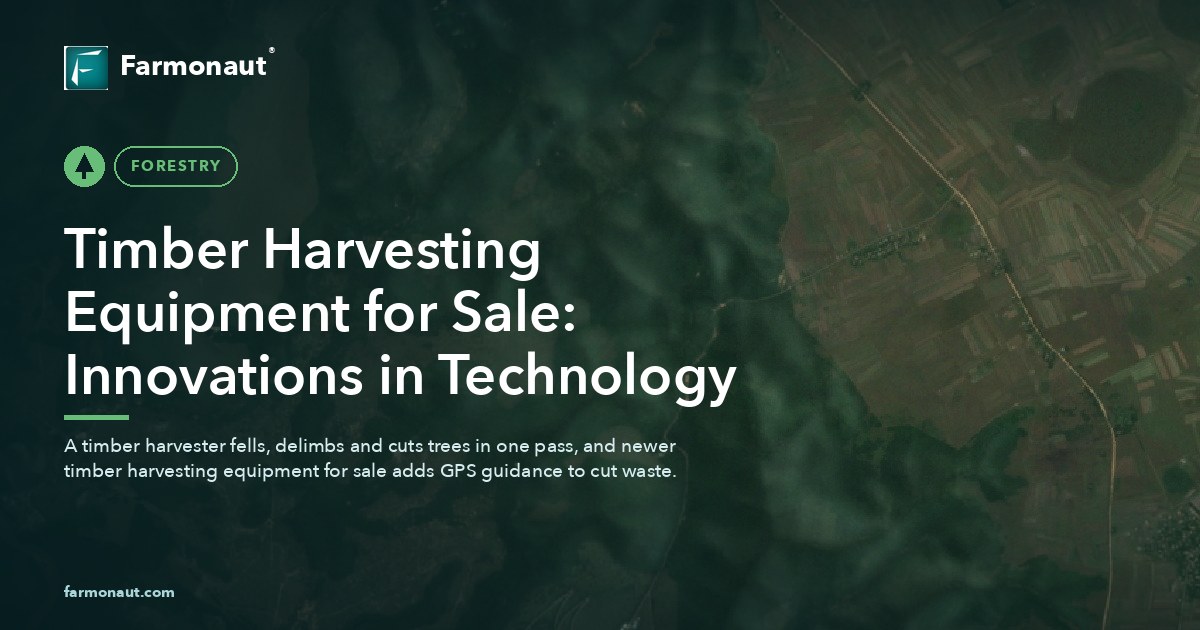 Timber Harvesting Equipment For Sale: Innovations In Technology