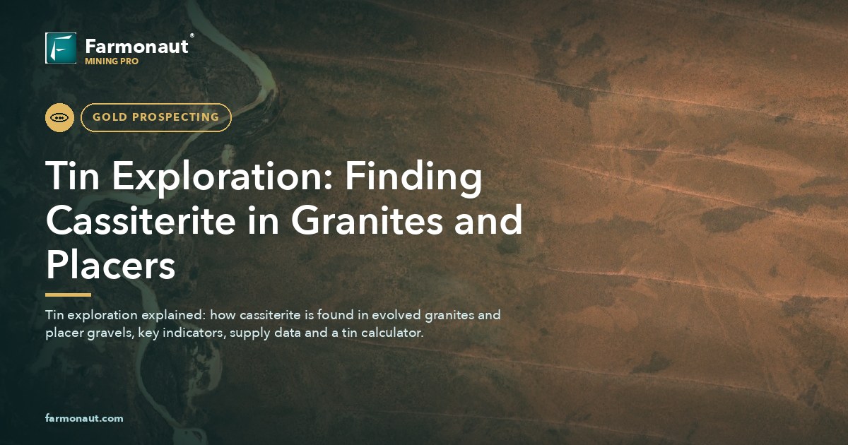 Tin Exploration: Finding Cassiterite In Granites And Placers