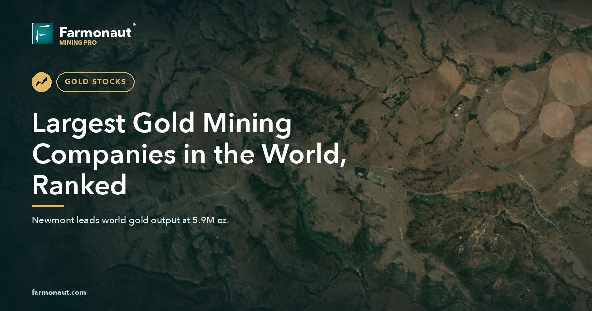 Largest Gold Mining Companies In The World, Ranked