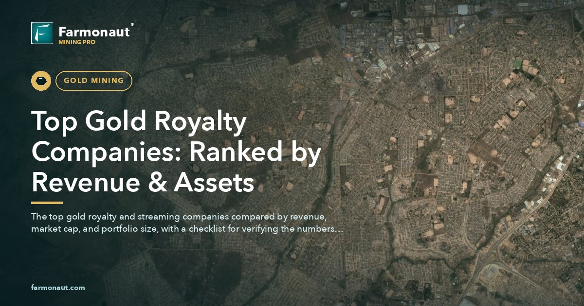 Top Gold Royalty Companies: Ranked By Revenue &Amp; Assets