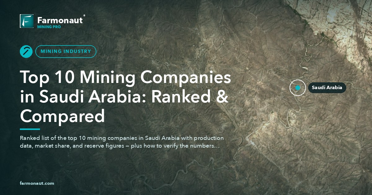 Top 10 Mining Companies In Saudi Arabia: Ranked &Amp; Compared