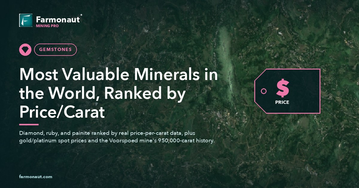 Most Valuable Minerals In The World, Ranked By Price/Carat 18 Most Valuable Minerals In The World, Ranked By Price/Carat