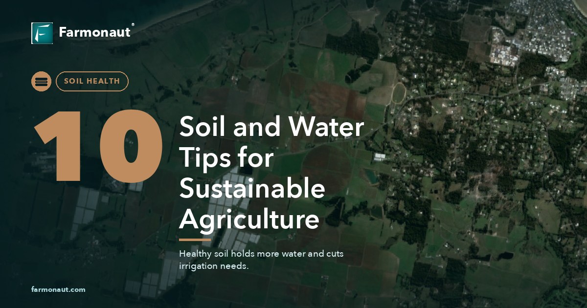 10 Soil And Water Tips For Sustainable Agriculture