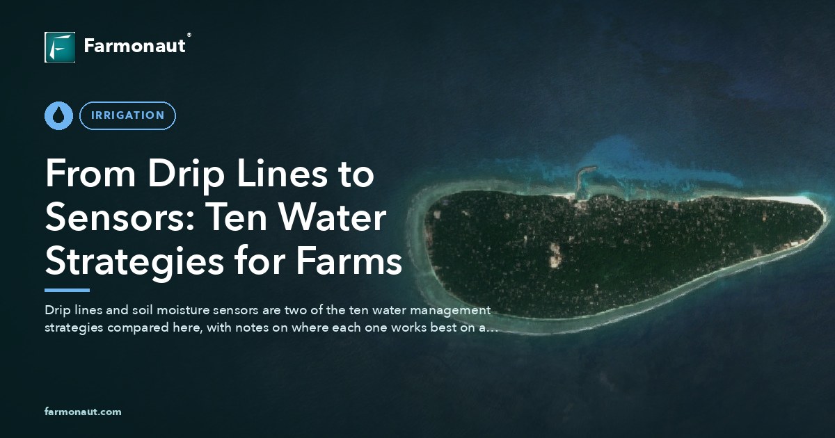 From Drip Lines To Sensors: Ten Water Strategies For Farms
