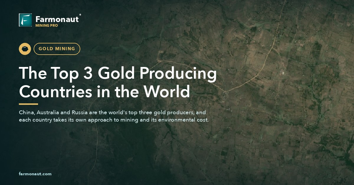 The Top 3 Gold Producing Countries In The World