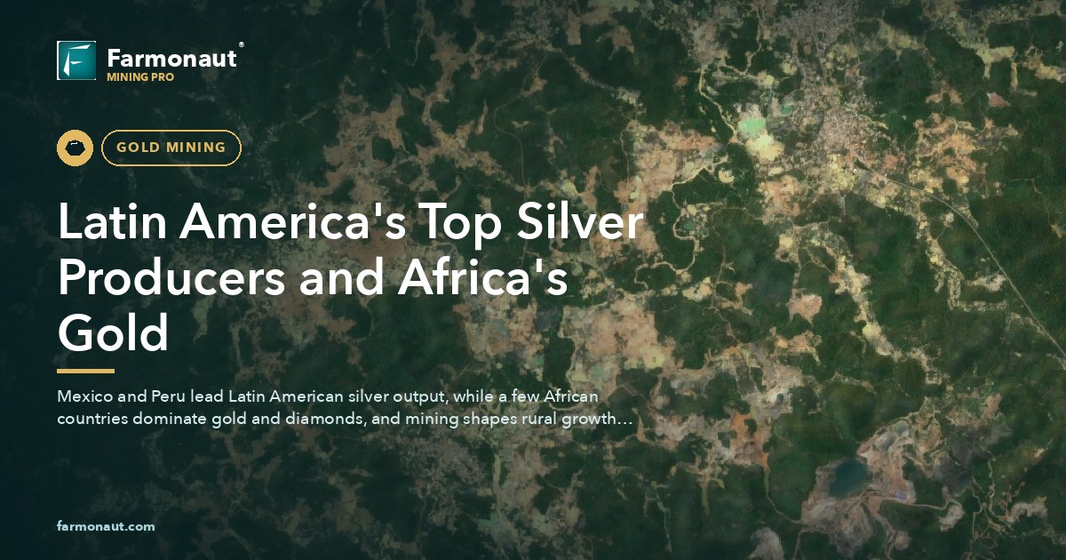 Latin America'S Top Silver Producers And Africa'S Gold