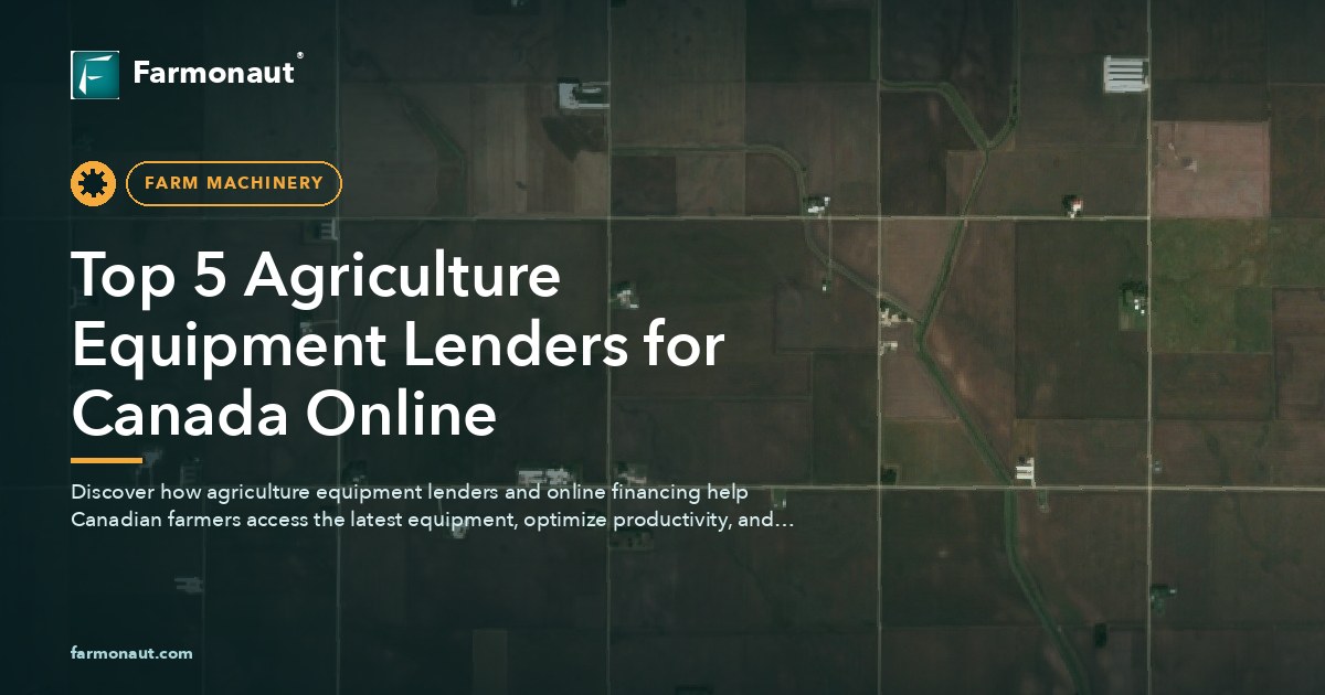 Top 5 Agriculture Equipment Lenders For Canada Online