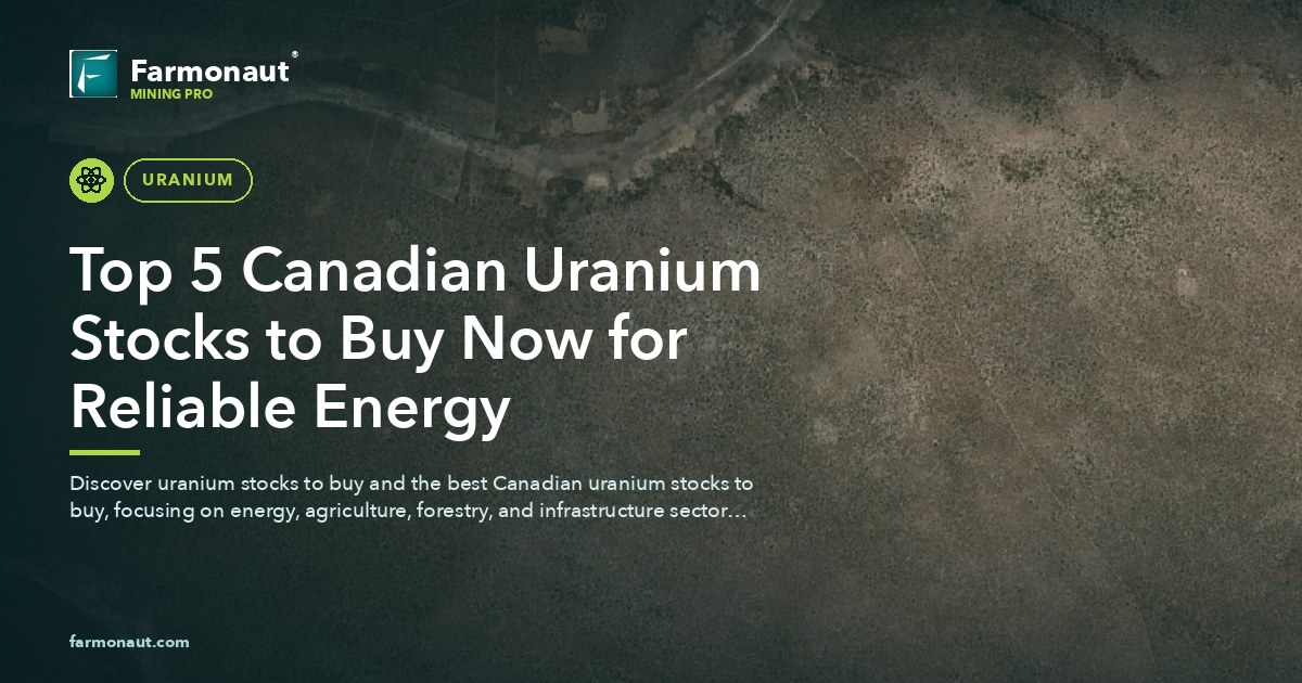 Top 5 Canadian Uranium Stocks To Buy Now For Reliable Energy