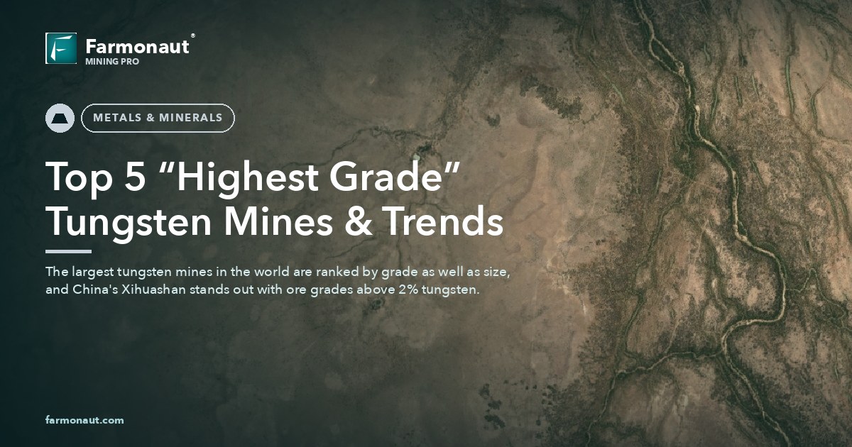 Top 5 “Highest Grade” Tungsten Mines &Amp; Trends