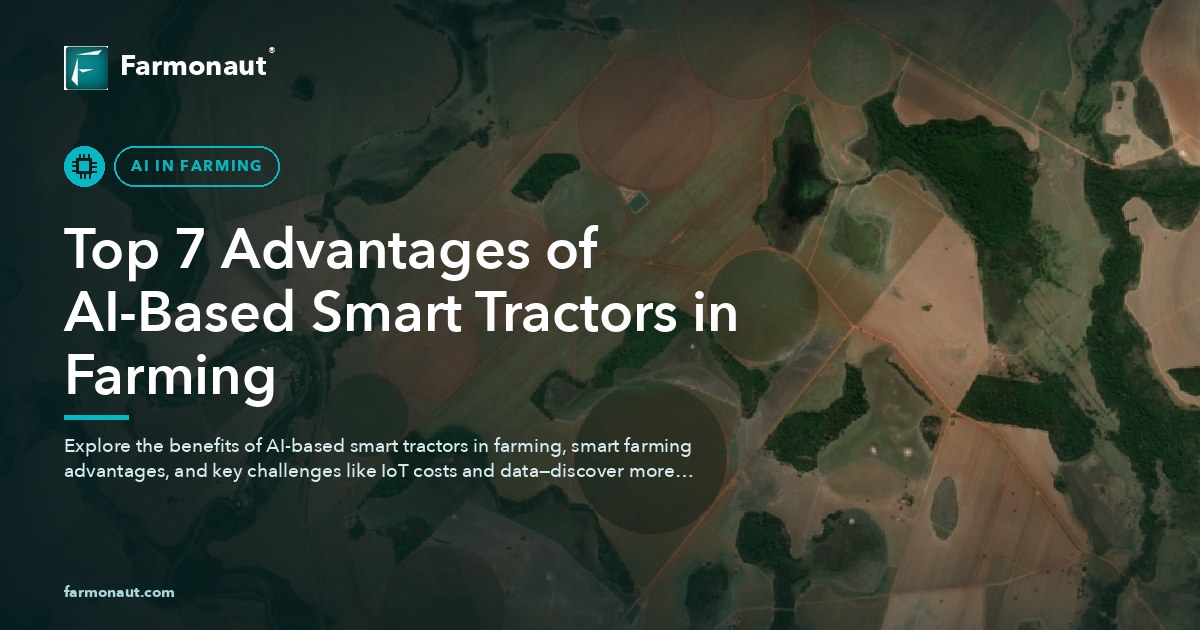 Top 7 Advantages Of Ai-Based Smart Tractors In Farming