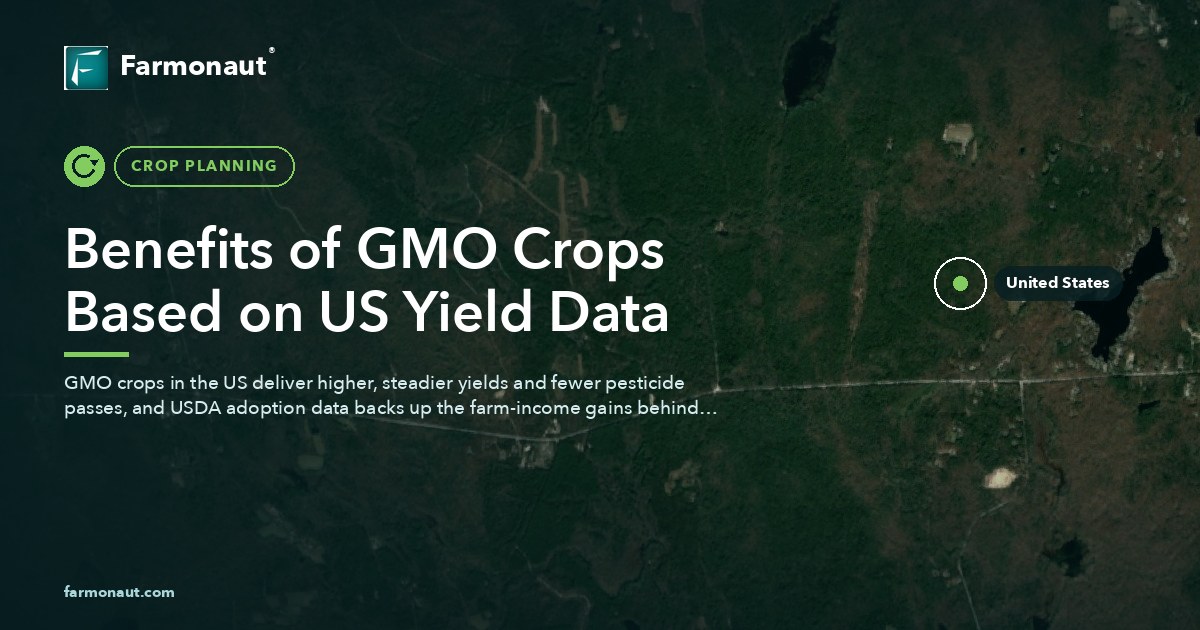 Benefits Of Gmo Crops Based On Us Yield Data