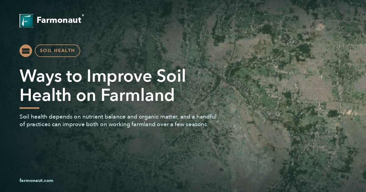 Ways To Improve Soil Health On Farmland
