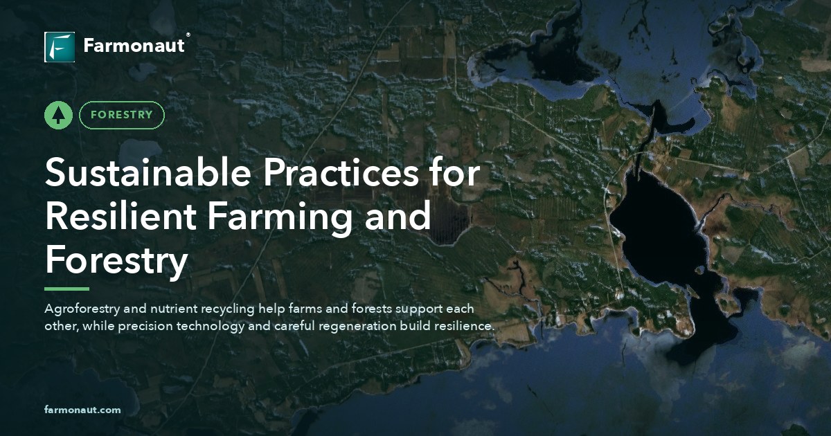 Sustainable Practices For Resilient Farming And Forestry