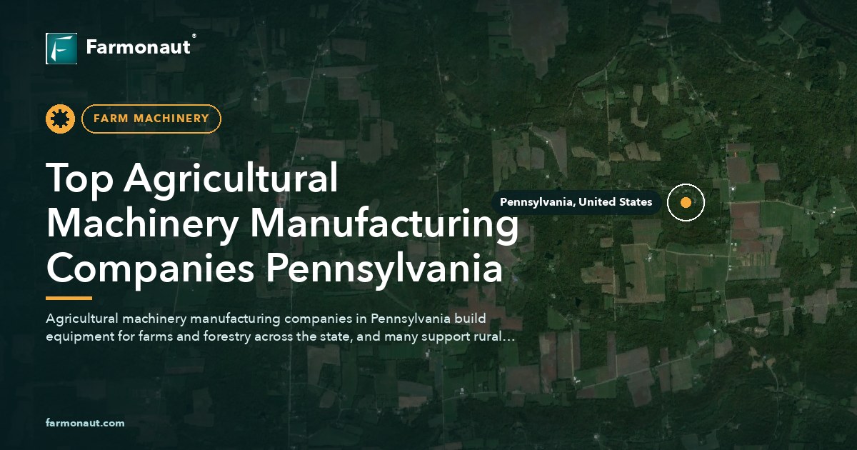 Top Agricultural Machinery Manufacturing Companies Pennsylvania