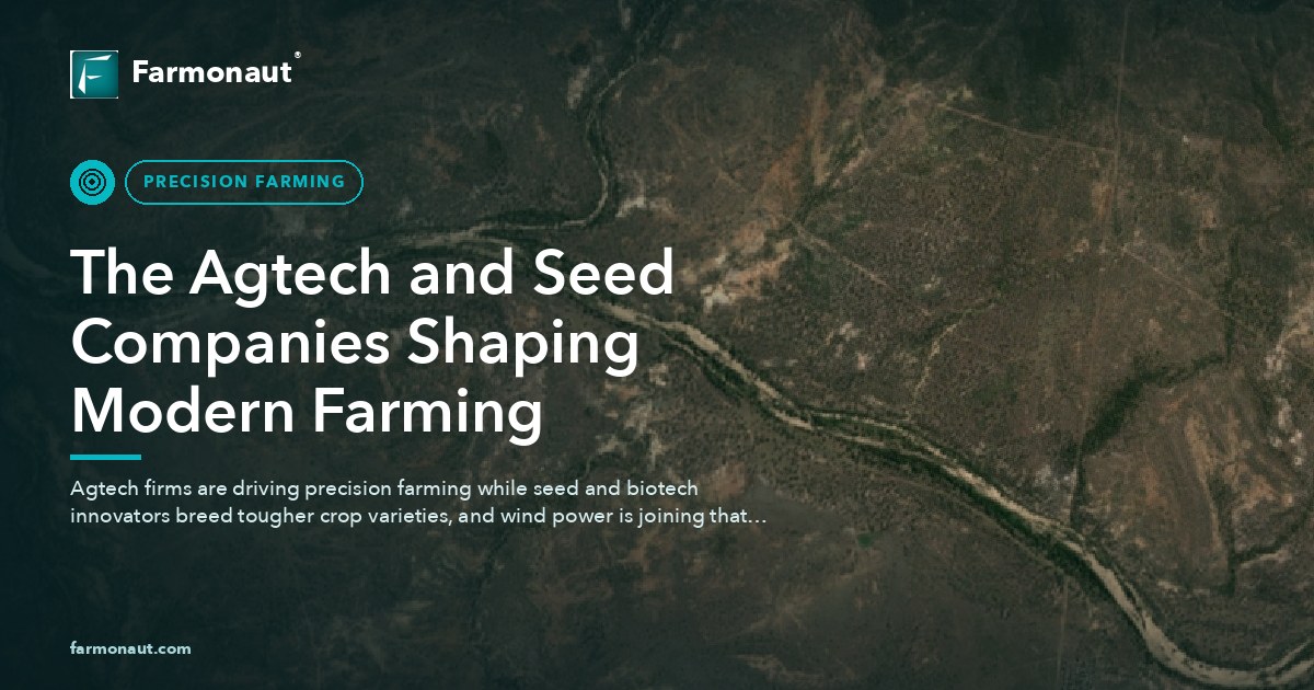 The Agtech And Seed Companies Shaping Modern Farming