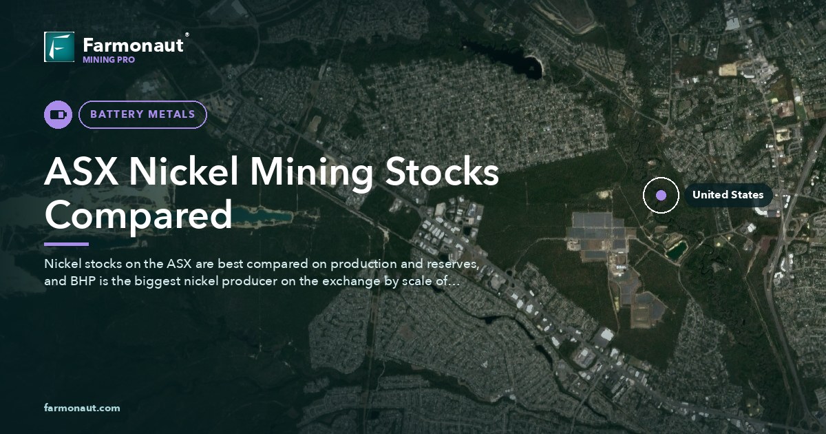 Top Us Mining Companies &Amp; Asx Nickel Stocks Compared 43 Asx Nickel Mining Stocks Compared