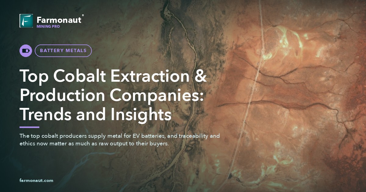 Top Cobalt Extraction &Amp; Production Companies: Trends And Insights