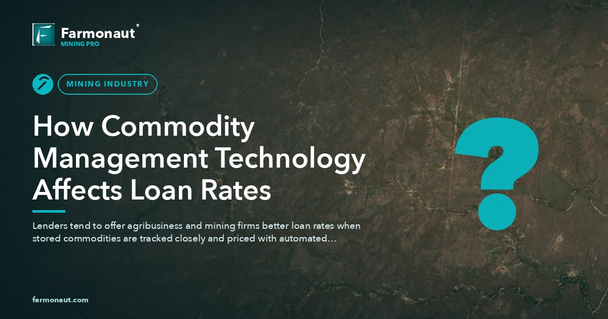 How Commodity Management Technology Affects Loan Rates