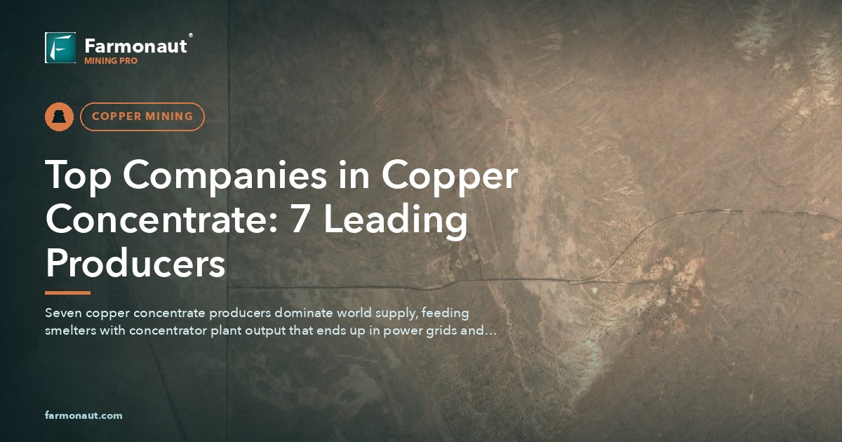 Top Companies In Copper Concentrate: 7 Leading Producers