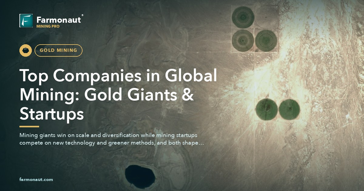 Top Companies In Global Mining: Gold Giants &Amp; Startups