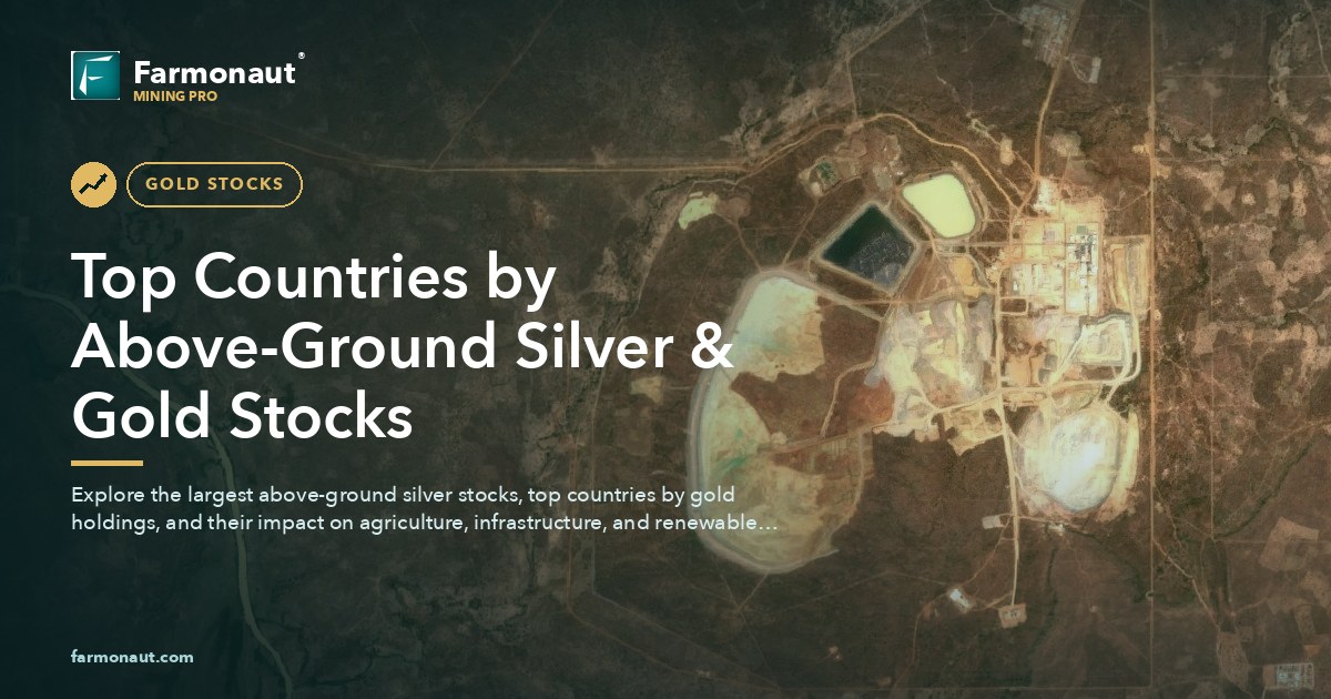 Top Countries By Above-Ground Silver &Amp; Gold Stocks