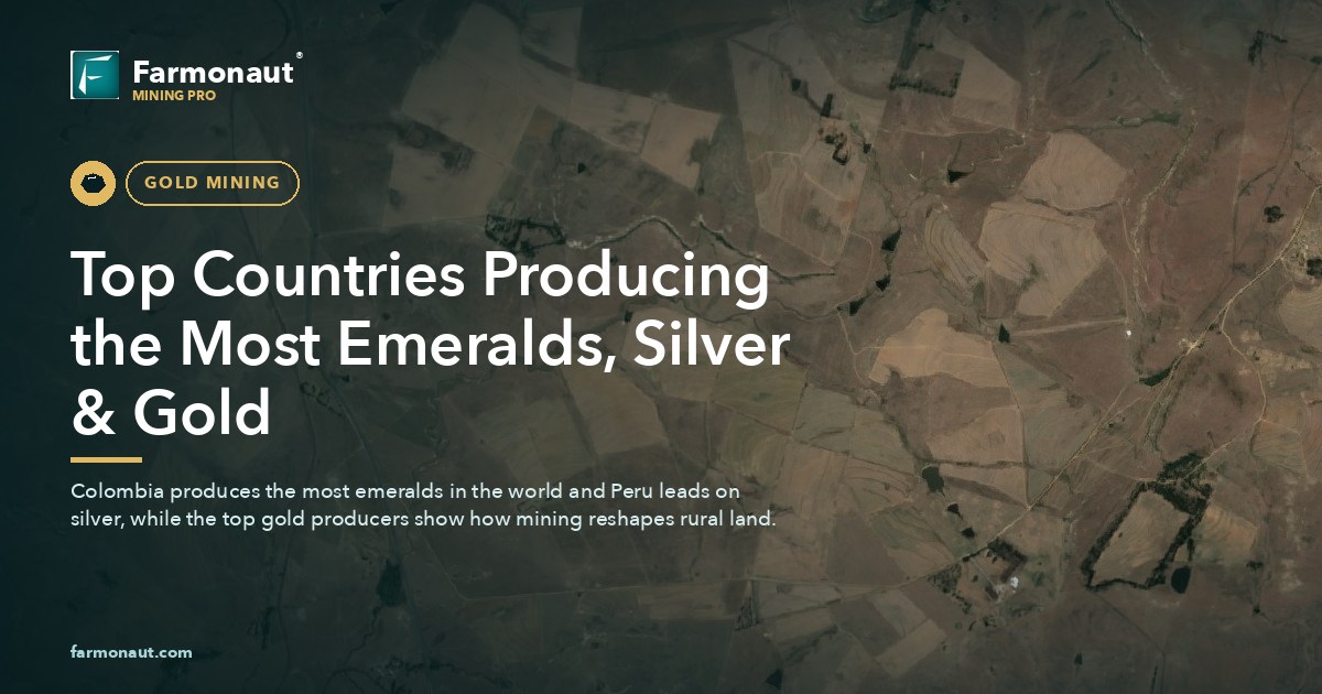 Top Countries Producing The Most Emeralds, Silver &Amp; Gold