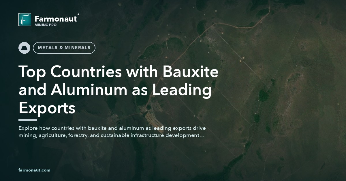 Top Countries With Bauxite And Aluminum As Leading Exports