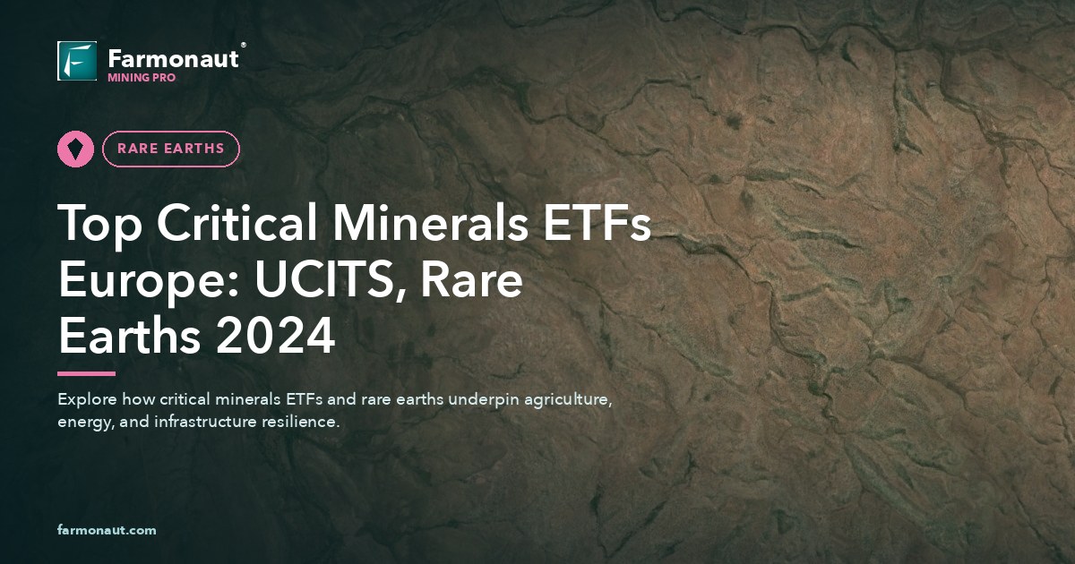 Top Critical Minerals Etfs Europe: Ucits, Rare Earths 2024
