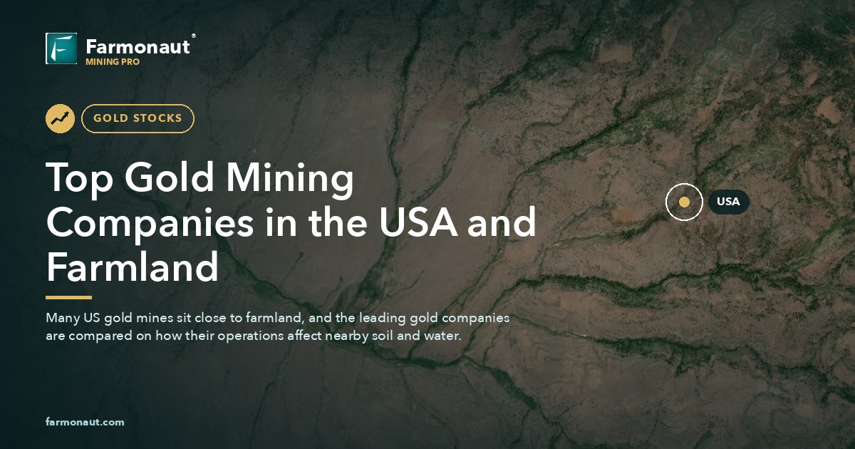 Top Gold Mining Companies In The Usa And Farmland