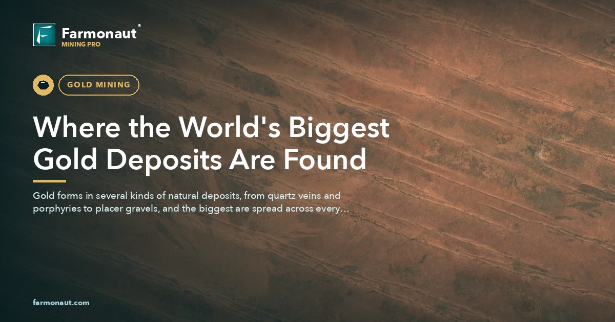 Where The World'S Biggest Gold Deposits Are Found