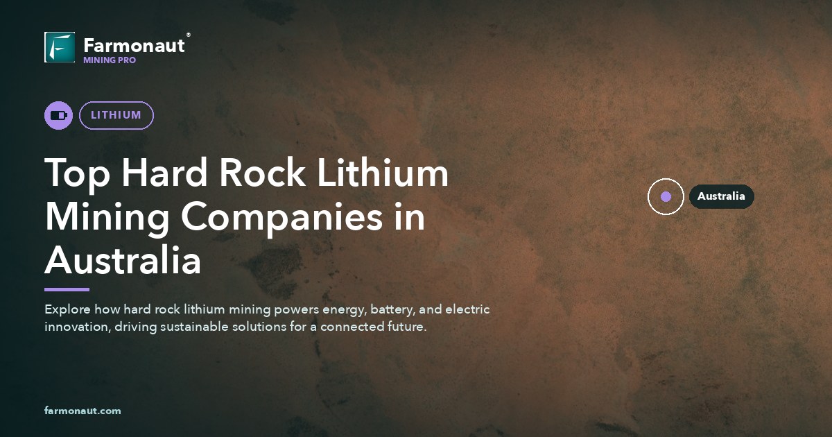 Top Hard Rock Lithium Mining Companies In Australia 41 Top Hard Rock Lithium Mining Companies In Australia