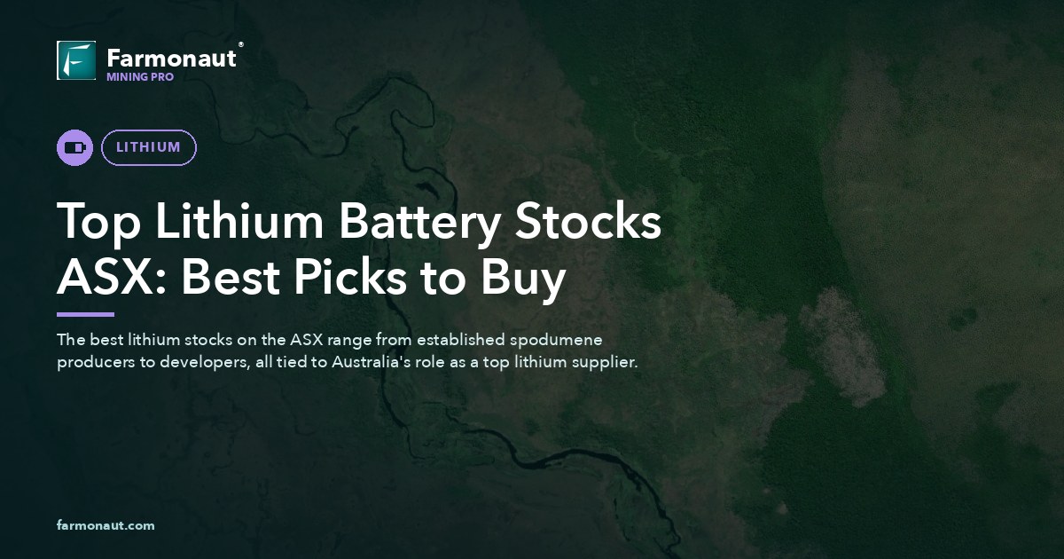Top Lithium Battery Stocks Asx: Best Picks To Buy