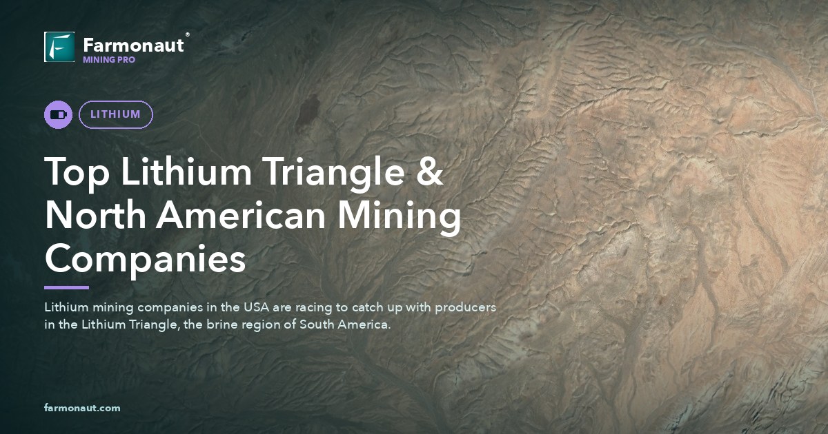 Top Lithium Triangle &Amp; North American Mining Companies