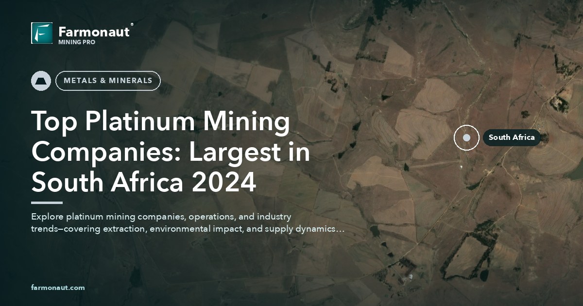 Top Platinum Mining Companies: Largest In South Africa 2024