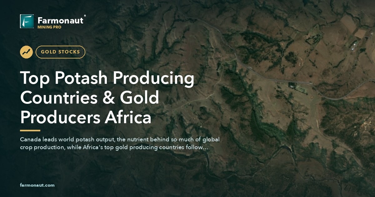 Top Potash Producing Countries &Amp; Gold Producers Africa 137 Top Potash Producing Countries &Amp; Gold Producers Africa