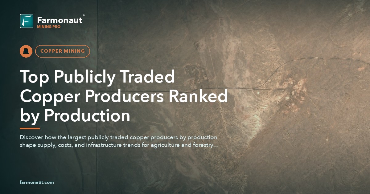 Top Publicly Traded Copper Producers Ranked By Production