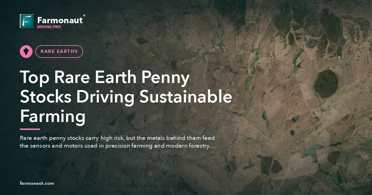 Top Rare Earth Penny Stocks Driving Sustainable Farming