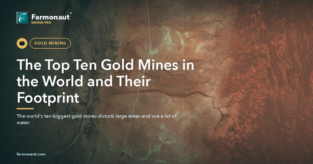The Top Ten Gold Mines In The World And Their Footprint