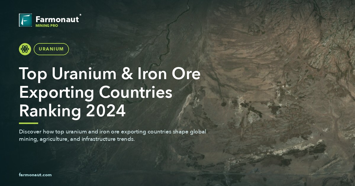 Top Uranium &Amp; Iron Ore Exporting Countries Ranking 2024