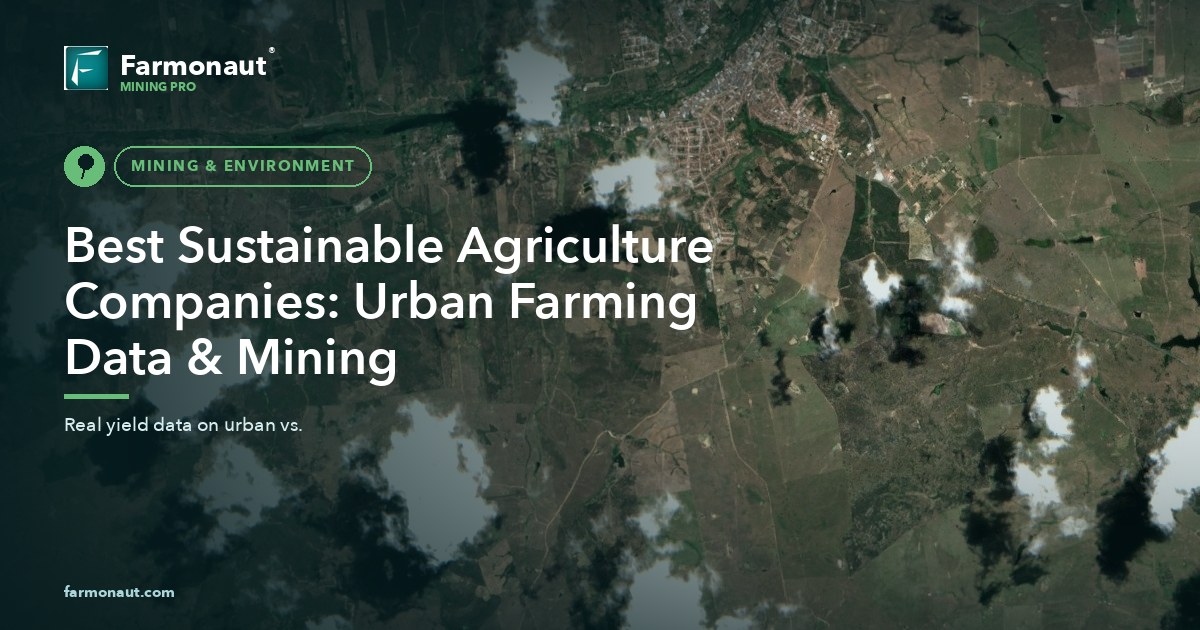 Best Sustainable Agriculture Companies: Urban Farming Data &Amp; Mining