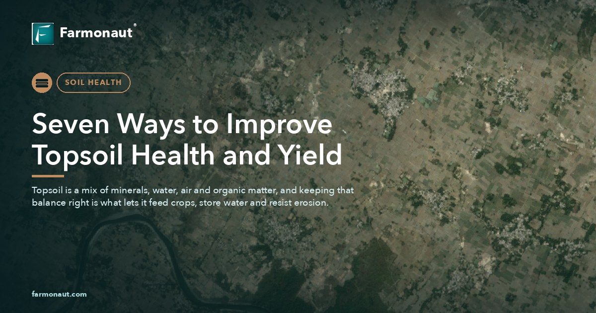 Seven Ways To Improve Topsoil Health And Yield