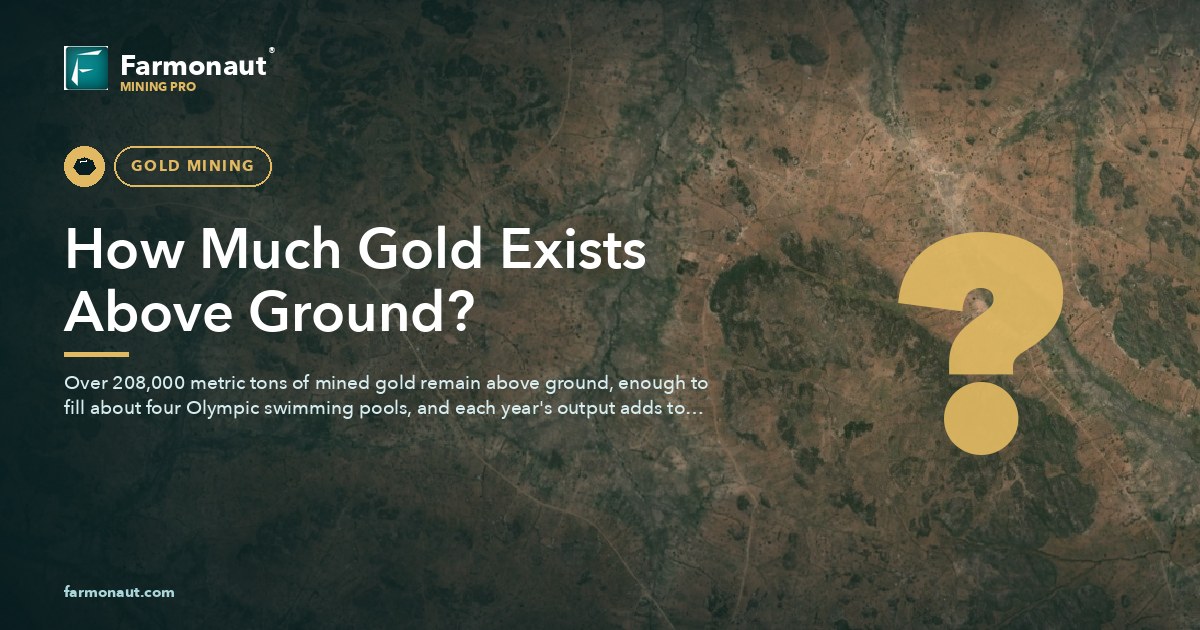 How Much Gold Exists Above Ground?