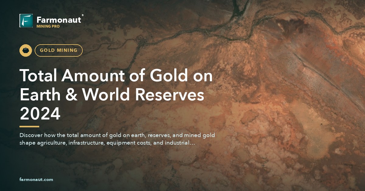 Total Amount Of Gold On Earth &Amp; World Reserves 2024