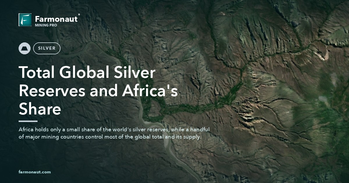 Total Global Silver Reserves And Africa'S Share