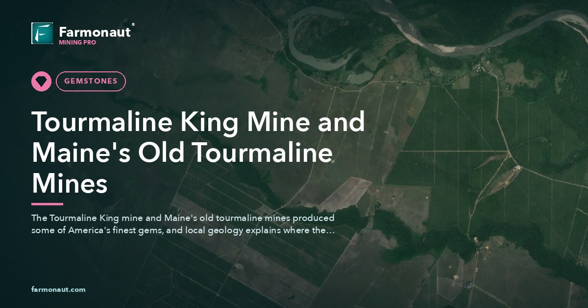 Tourmaline King Mine And Maine'S Old Tourmaline Mines