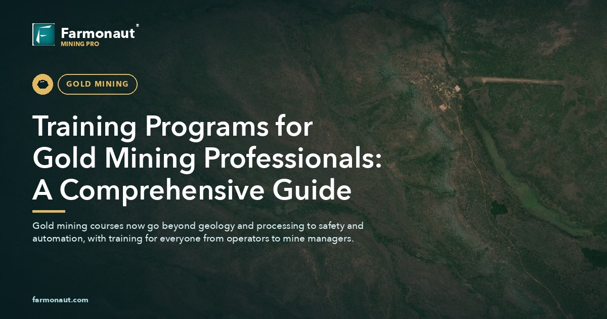 Training Programs For Gold Mining Professionals: A Comprehensive Guide 51 Training Programs For Gold Mining Professionals: A Comprehensive Guide