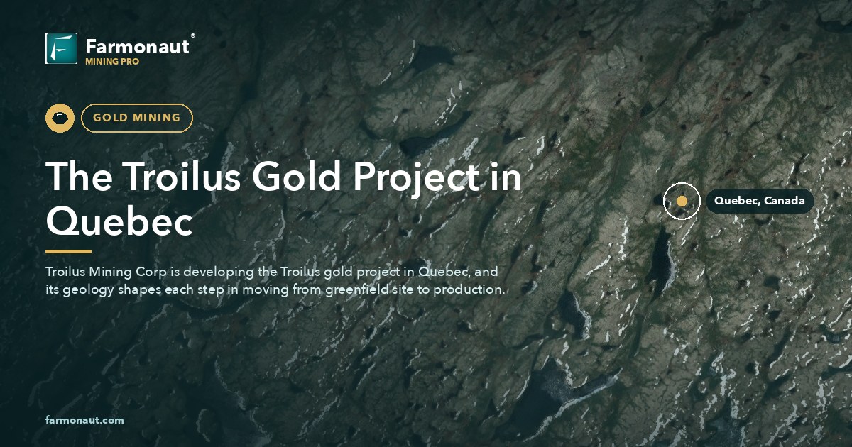 Troilus Mining Corp: Troilus Gold Project Quebec Steps 124 The Troilus Gold Project In Quebec