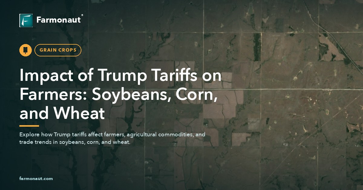 Impact Of Trump Tariffs On Farmers: Soybeans, Corn, And Wheat