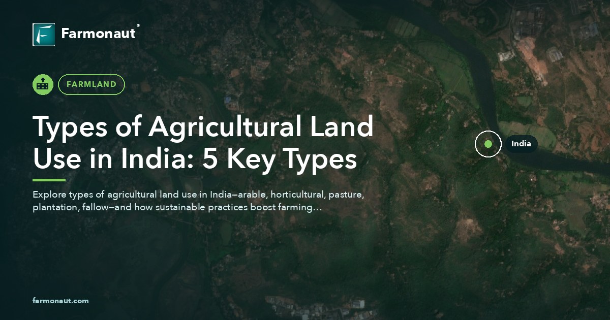 Types Of Agricultural Land Use In India: 5 Key Types